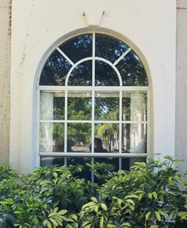 Arch Window Repair - Glass Replacement